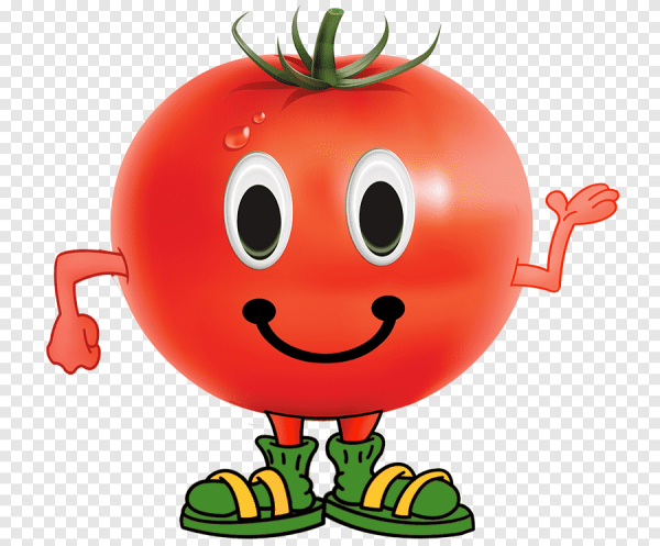 Веселые овощи и фрукты