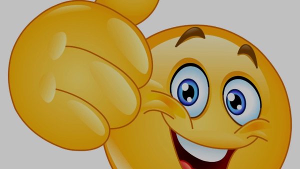 Смайл с большим пальцем