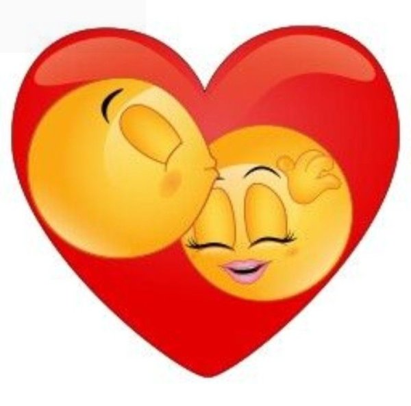 Смайлики поцелуев