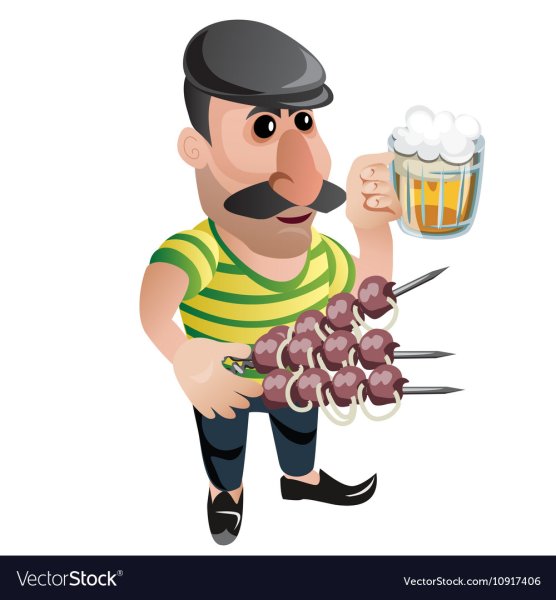 Грузин шашлычник