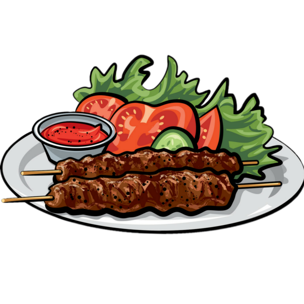 Шашлык Векторная Графика