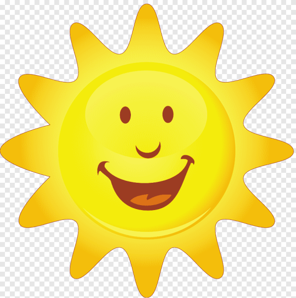 Солнышко улыбается