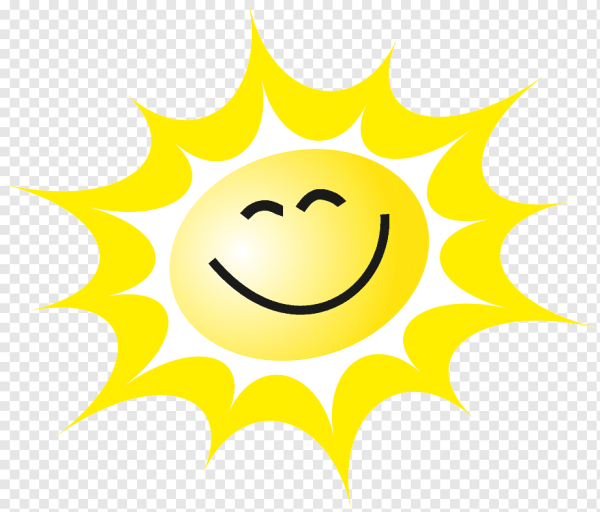 Солнышко с улыбкой