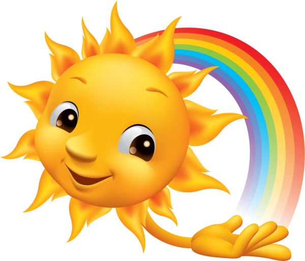 Красивое солнышко