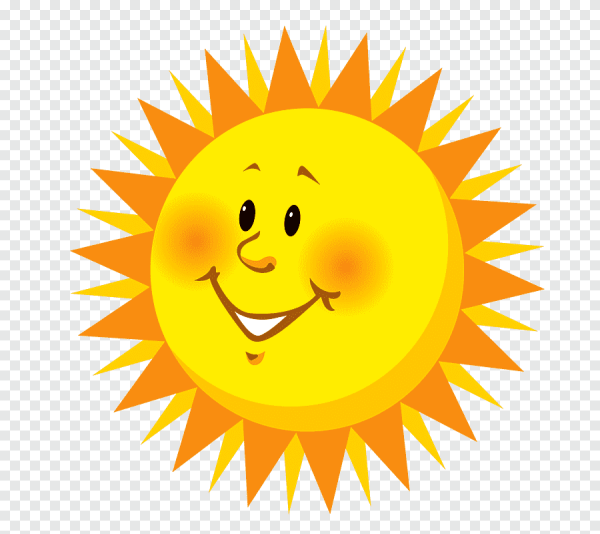 Солнышко улыбается