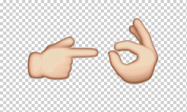 Смайл палец