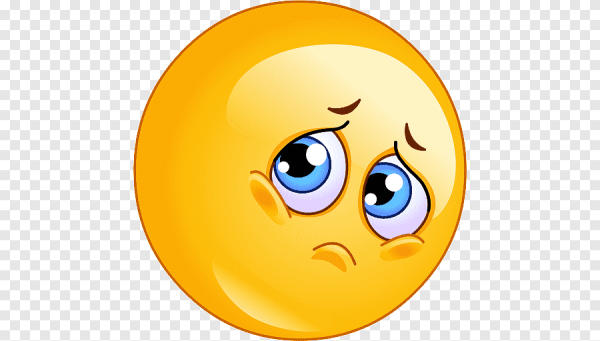 Грустный смайлик