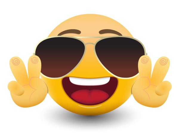 Крутой смайлик