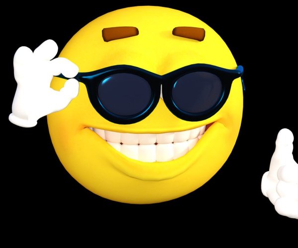 Смайлик в очках