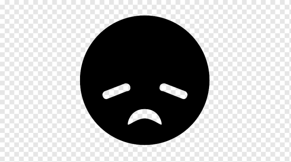 Грустный смайлик на аву