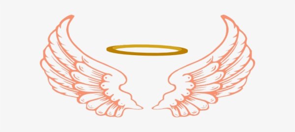 Крылья с нимбом