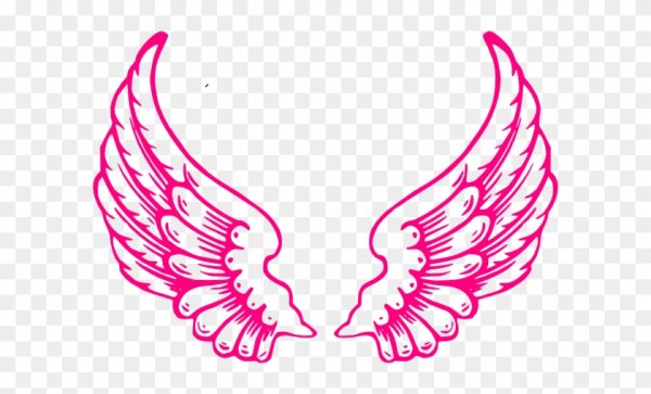 Крылья нарисованные