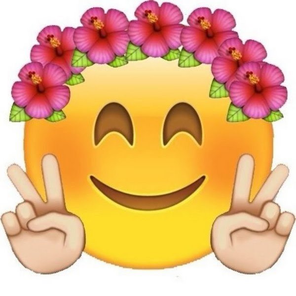 Молящий смайлик