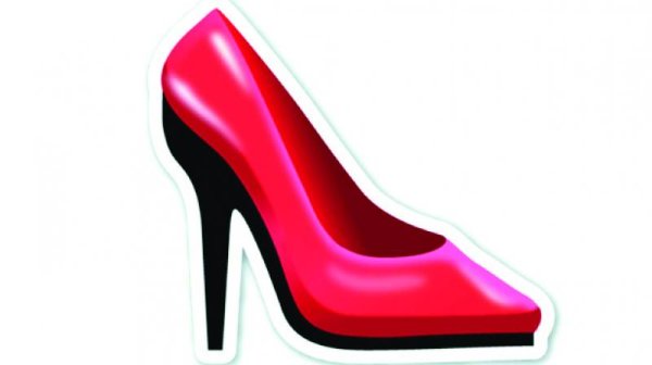 Смайлик туфелька