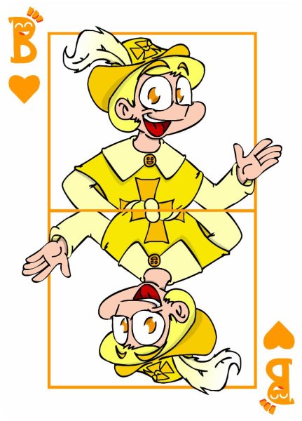 13 Карт земля королей Джокер