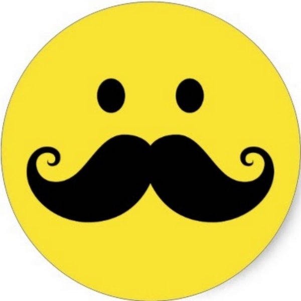 Усатый смайлик