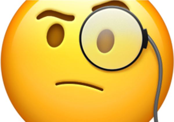 Задумчивый смайлик