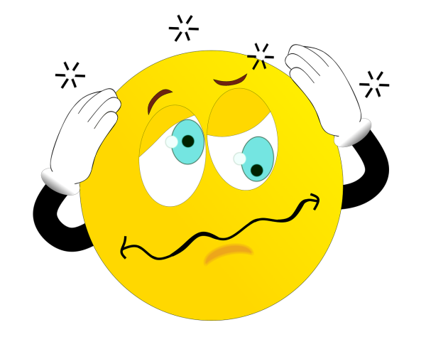 Смайлик чешет затылок