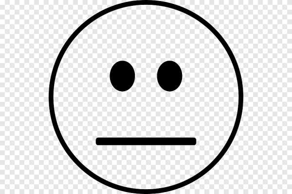 Безразличный смайлик