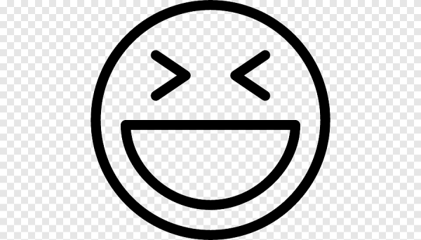 Значок смеющегося человека