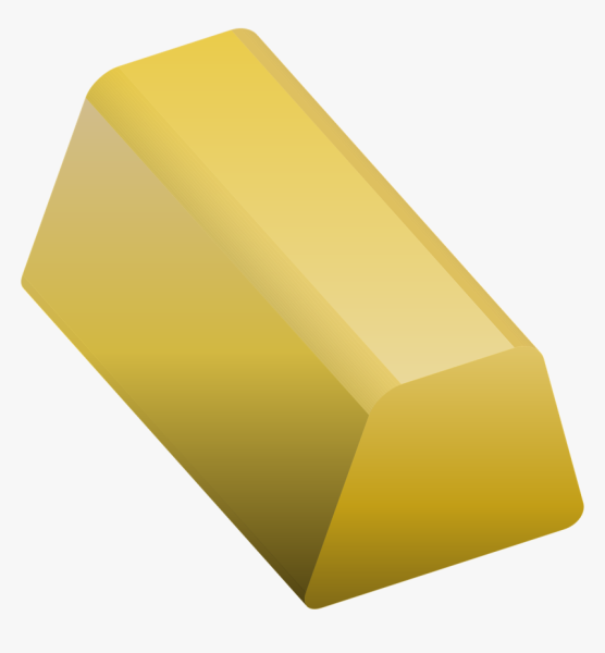 Слиток золотой