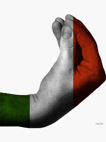 Итальянский жест рукой