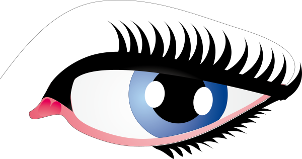 Ресницы мультяшные