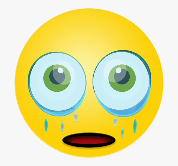 Грустный смайлик