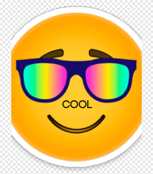 Смайлик с очками