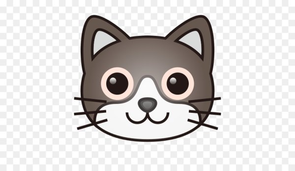 Лицо мультяшного кота