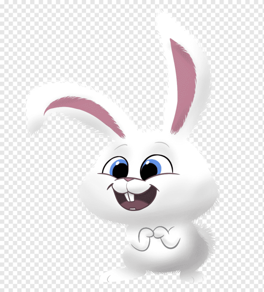 Зайка улыбается