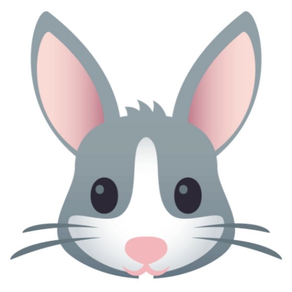 Эмодзи зайчик