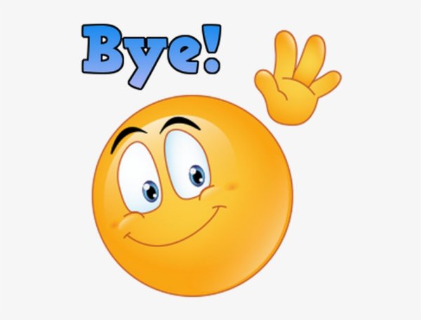 Смайлик Goodbye