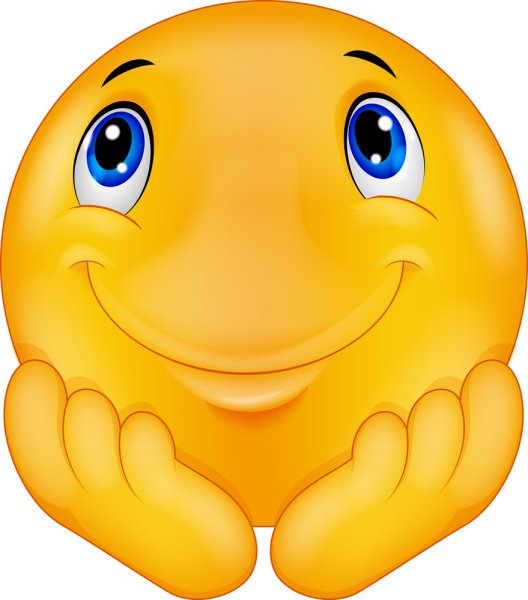 Смайлик мечтатель