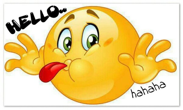 Смайлики привет прикольные