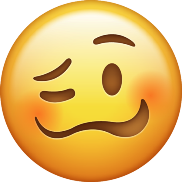 Пьяный смайлик