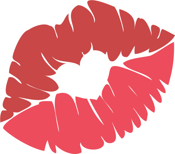 Стикер поцелуй