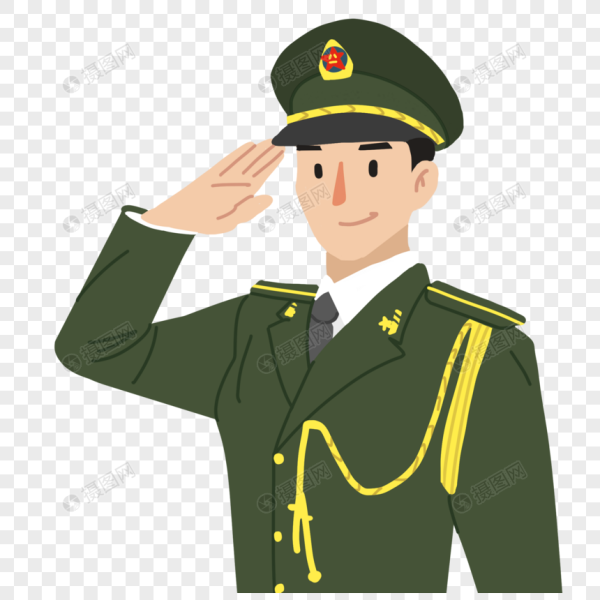 Мультяшные офицеры