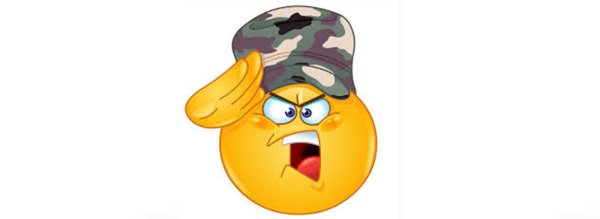 Смайлик военный