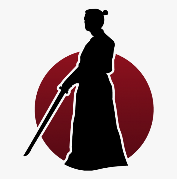 Самурай силуэт