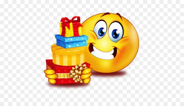 Смайлик с днем рождения