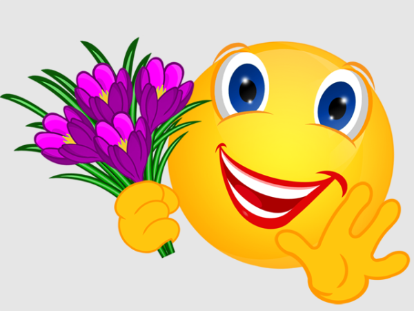 Весенние смайлики
