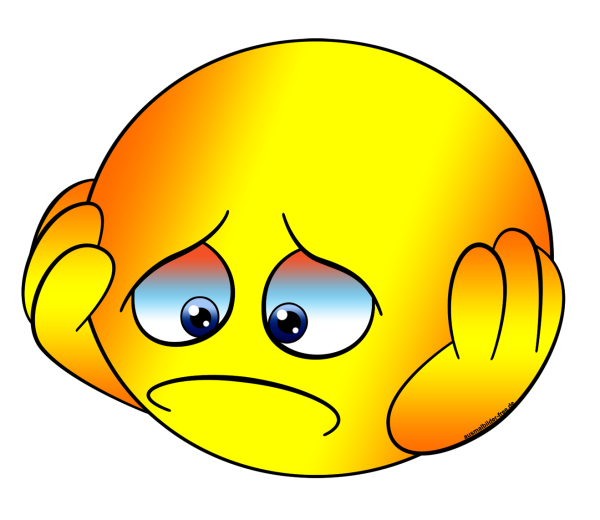 Смайлик грустит