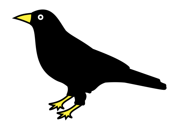 Ворон из мультика