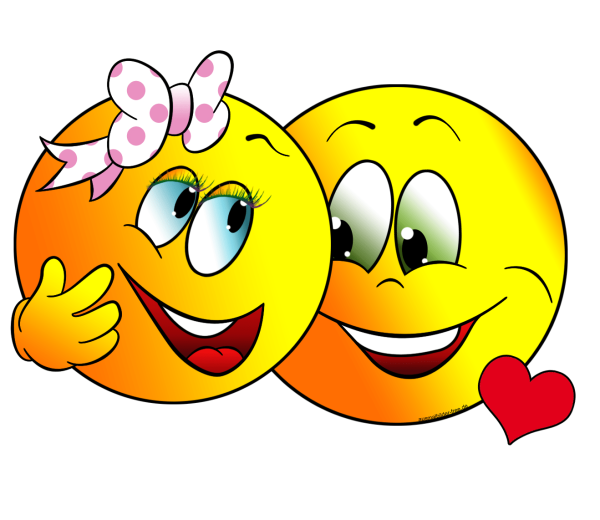 Смайлик поцелуй в щечку