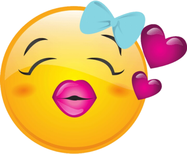 Смайлики поцелуйчики
