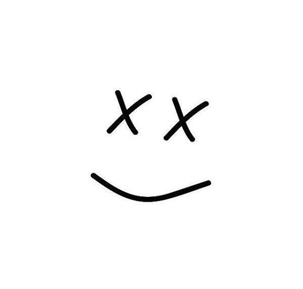 Тату смайлик эскиз