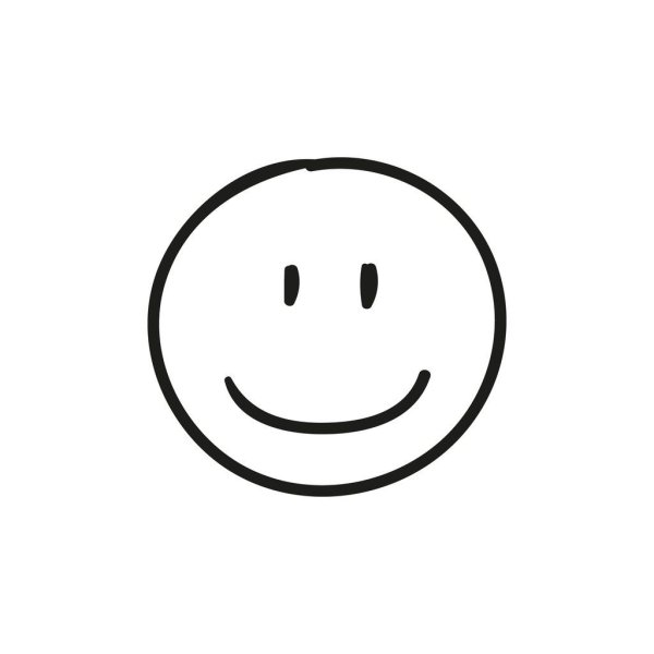 Тату смайлик эскиз