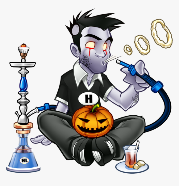 Кальян иллюстрация