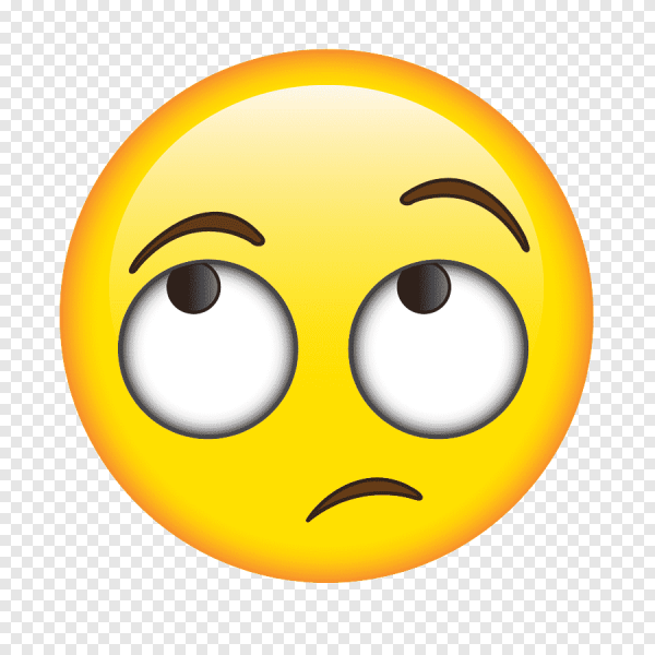 Смайл глаза вверх